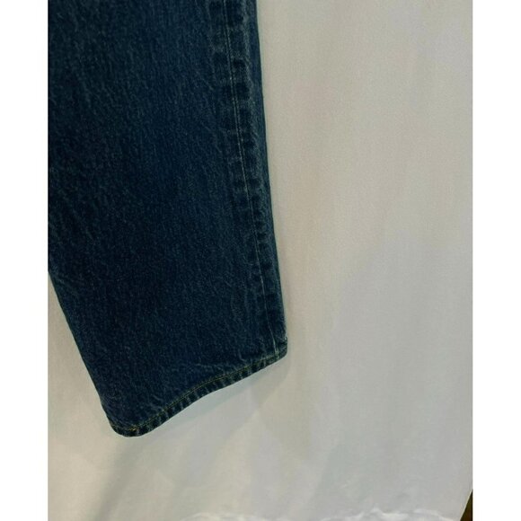 Levi's 501XX Unisex Button Fly Jeans Sz 33 Waist 34 Length Medium Wash 5-Pocket - Picture 4 of 10